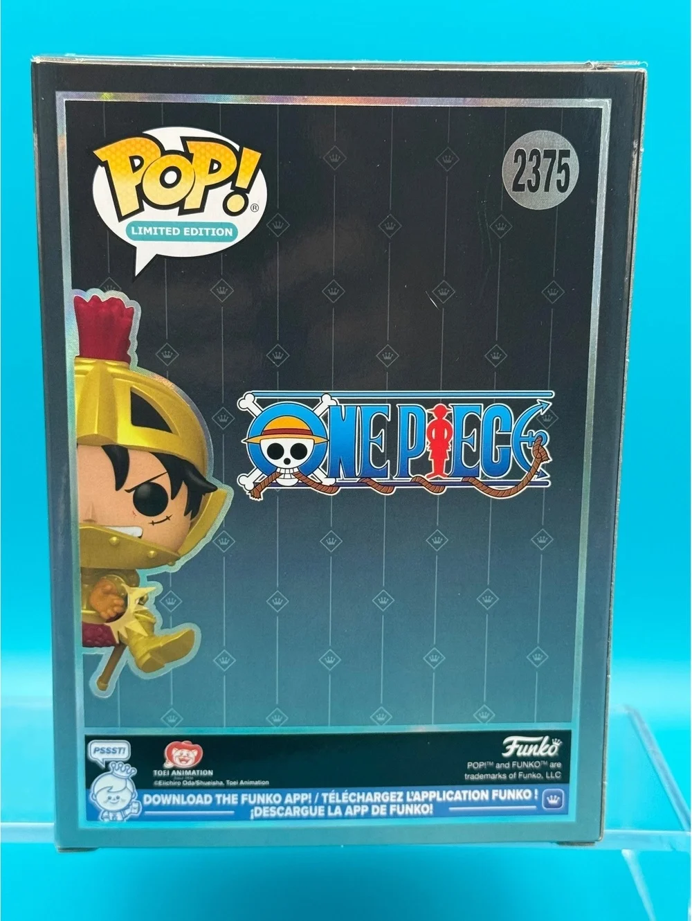 Colleen Clinkenbeard Signed LE 9500 Luffy #8 ever signed One Piece Funko MAS COA